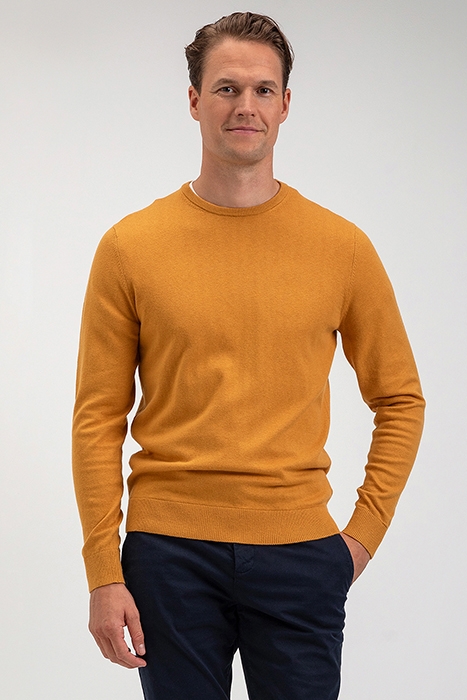 C-NECK SWEATER MEDIUM YELLOW 2