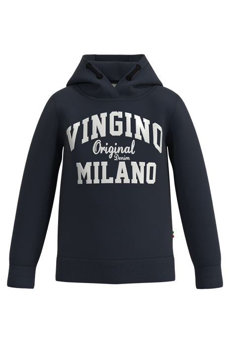 HOODY-CLASSIC-LOGO MIDNIGHT BLUE 1