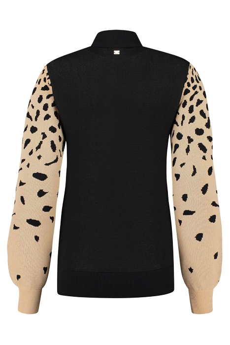 GRETTA PULL BLACK/HUMMUS 2