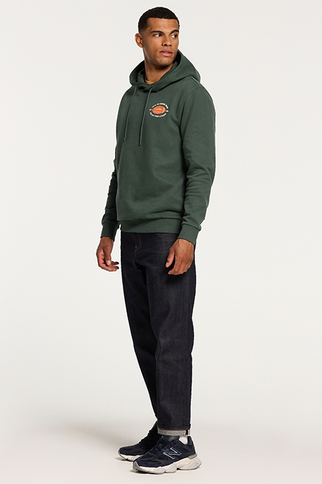 MEN COLLEGE SPORTS HOODIE CILANTRO GREEN 4