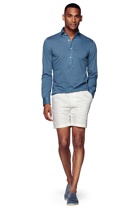 BLUE EXTRA SLIM FIT POPOVER 2