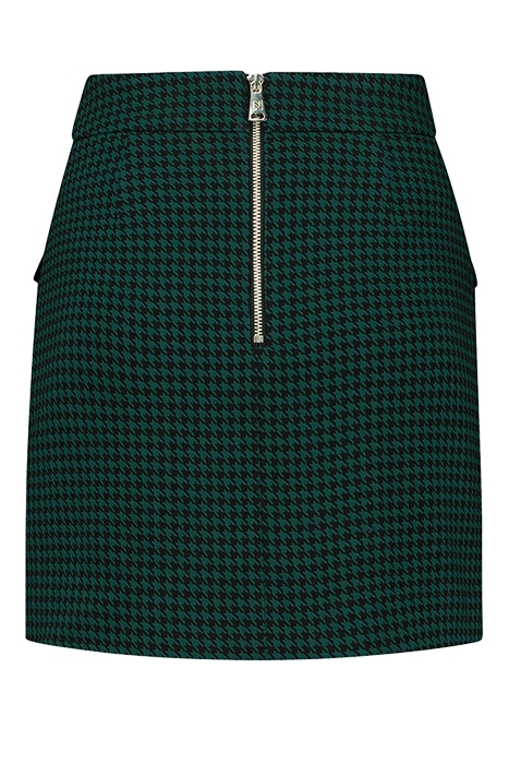 NELA SKIRT BLACK/EVERGREEN 2