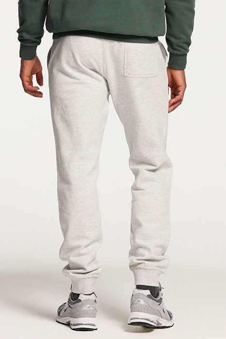 MEN REGULAR JOGGERS LIGHT GREY MELANGE 3