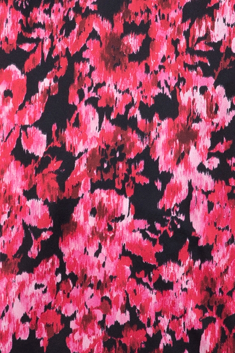 WOMEN'S ROCK PINK FLORAL PRINT DRESS 3