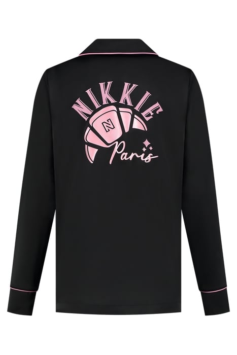 PARIS BLOUSE BLACK 2