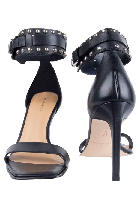 ALMA STUD SANDAL BLACK 2