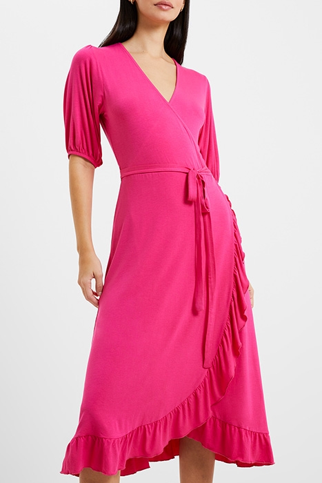 WRAP FRILL M HOT PINK 1