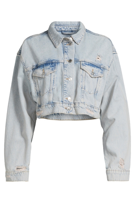 CONA CROPPED JACKET LIGHT INDIGO 6