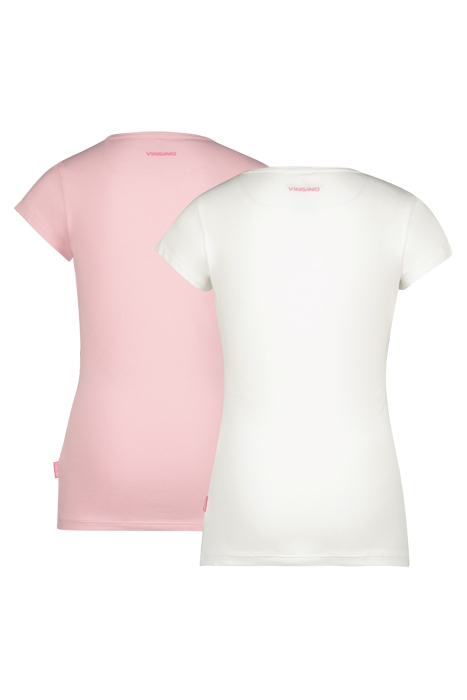 T-SHIRT (2-PACK) MULTICOLOR PINK 2