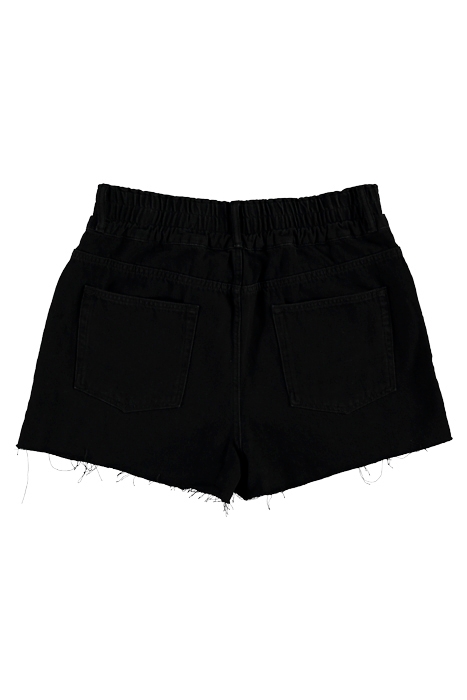 HAILEY DENIM SHORTS WASHED BLACK 2