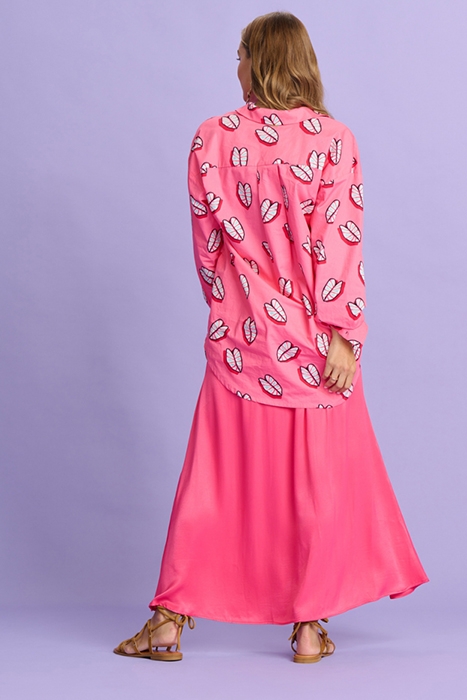 BLOUSE - LEAF IT PINK 3