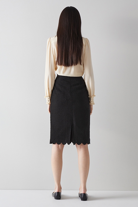 VENICE MIDI SKIRT BLACK 2