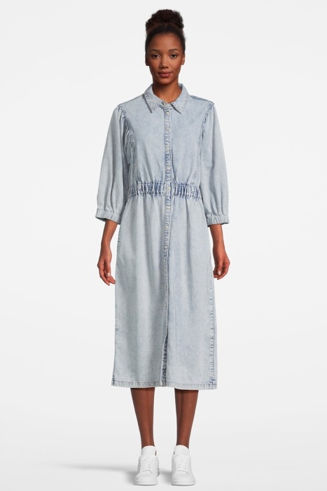 OSA DENIM DRESS LIGHT INDIGO BLUE 1