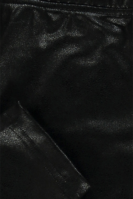LEATHER-LOOK LEGGINGS ALMOST BLACK 3