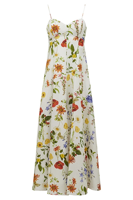 VAYDA STRAP MIDI SUN DRESS HILDEN FLORAL 5