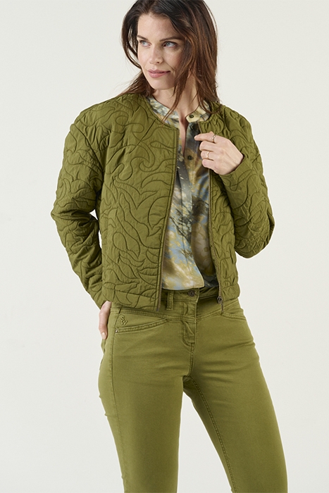 PADDED COAT AVOCADO 1