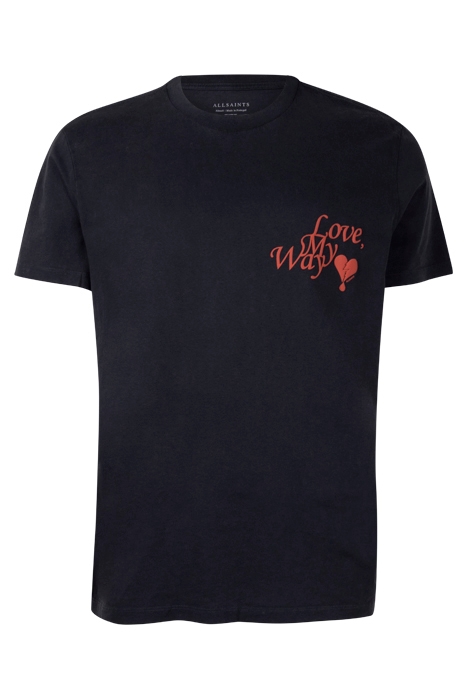 DIRECTION SS CREW WASHED BLACK 1