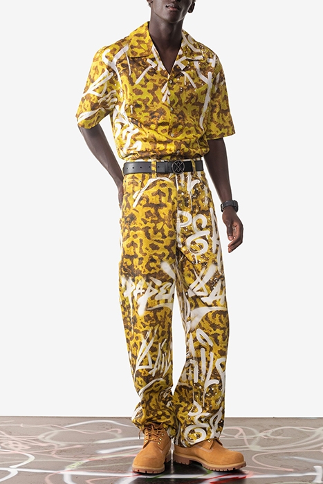 LOVAN SS SHIRT YELLOW 1