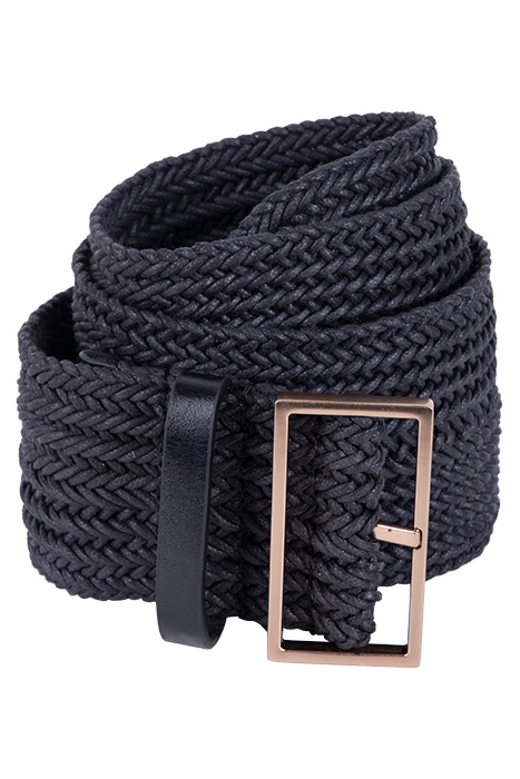 LARISA WIDE WOVEN BE BLACK/WARM BRASS 2