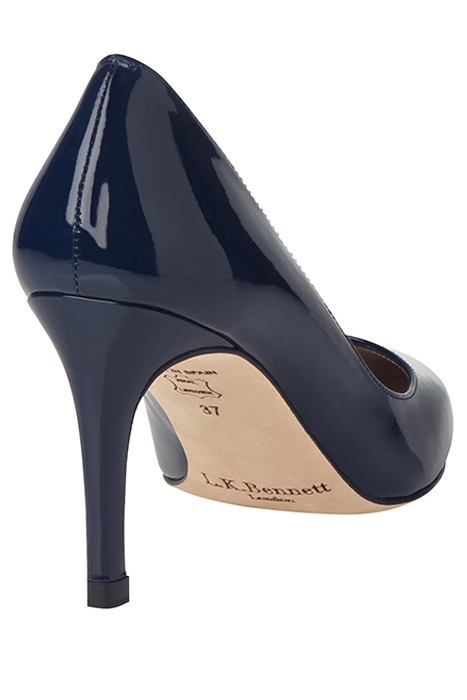 FLORET COURT HEEL NAVY 3