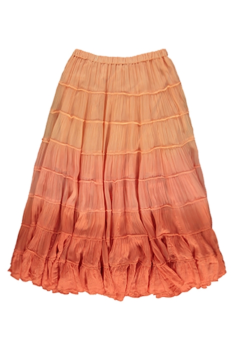 EVA OMBRE SKIRT SUNBURST ORANGE 2