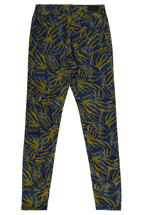 SKINNY PRINT JEANS AVOCADO 2