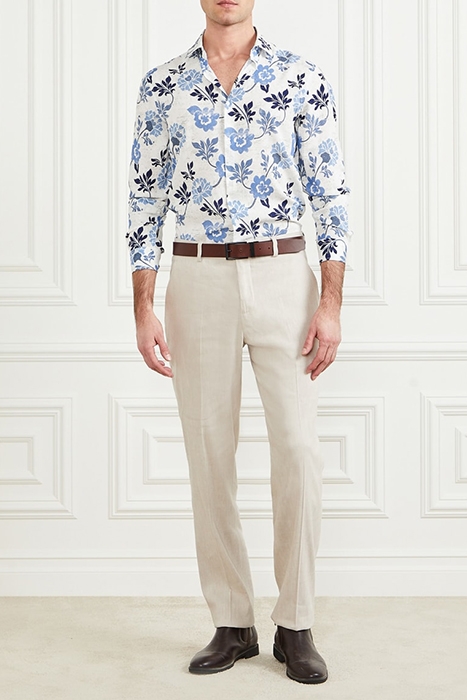 BENNY NEW COLLAR PAU BLUE MACRO FLOWER PR 3