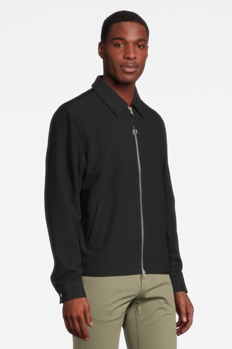 BARROW JACKET BLK/CHLK PINSTRIPE 3