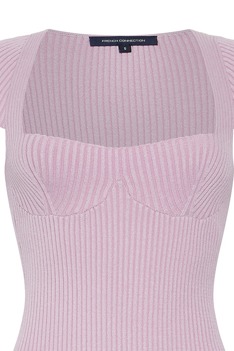 MATHILDA KNIT DRESS MINI LILAC CHIL-FAIR ORCH 3