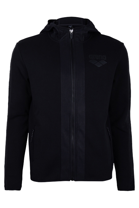 MAN HOODIE FULL ZIP A-AFM816W22 BLACK 1