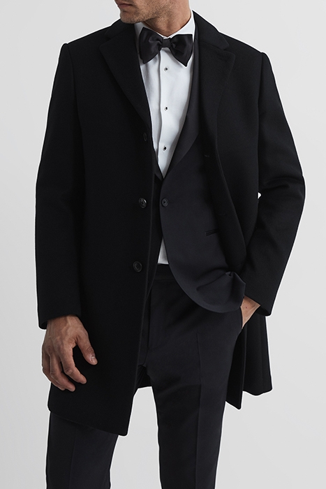 GABLE SINGLE BREASTED COAT BLACK 4