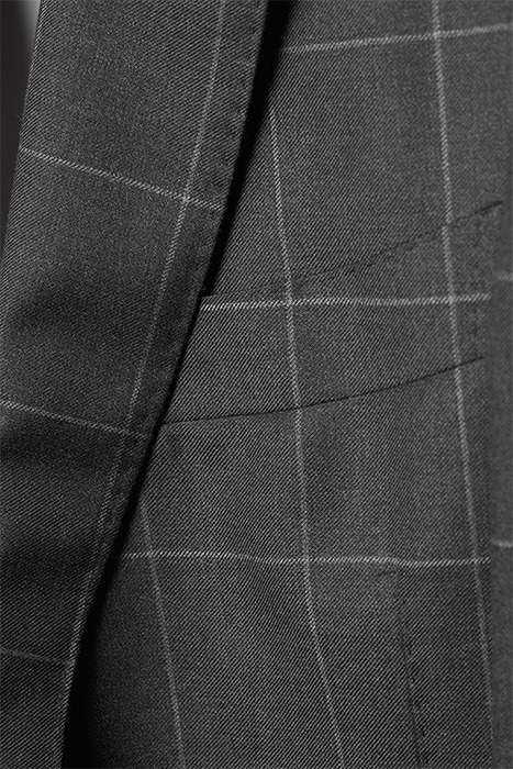 MID GREY CHECKED SIENNA SUIT 3