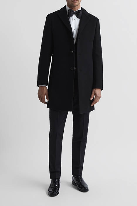 GABLE SINGLE BREASTED COAT BLACK 3