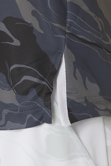 MEN MATCH GRAPHIC SS TOP CARRIER GREY 6