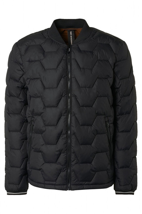 JACKET SHORT FIT PADDED BLACK 4