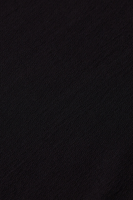 RUFFLED HEM MINI DRESS BLACK SKY 3