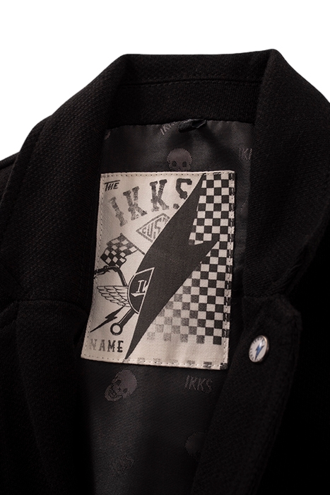 BOYS’ CHARCOAL COTTON KNIT JACKET 4