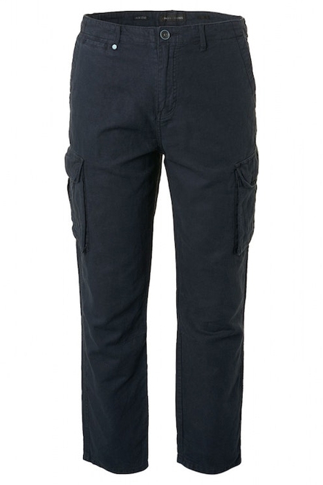 PANTS CARGO WITH LINEN GARMENT DYED NIGHT 4