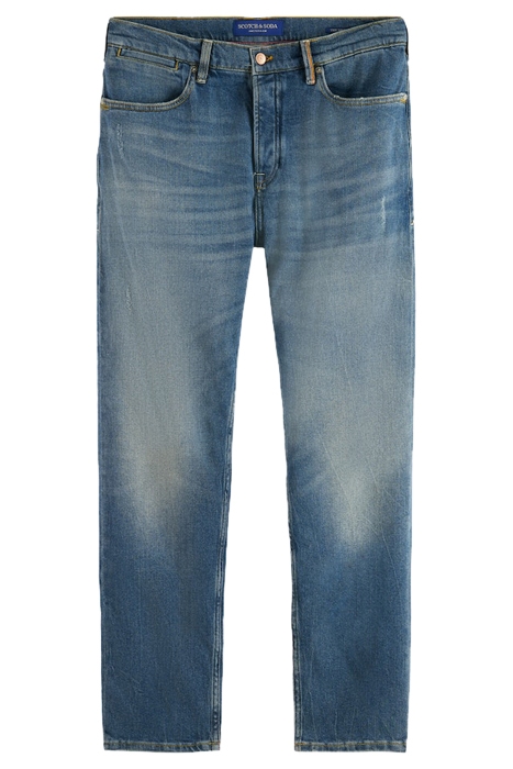 THE DROP REGULAR TAPERED JEANS — BLUE LINES 1