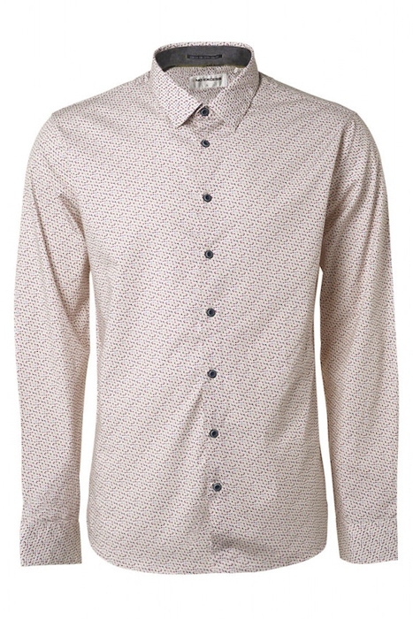 SHIRT STRETCH ALLOVER PRINTED OFFWHITE 4