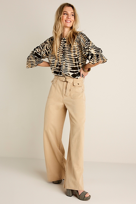 WIDELEG PANTS COTTON LYOCELL TWILL ALPACA 2