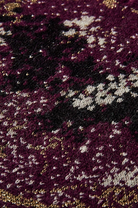 JACQUARD HALF-ZIP PULLOVER MIDNIGHT SLATE 3