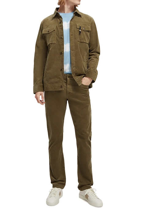 RALSTON - FINE CORDUROY 5-POCKET PANTS KHAKI 6