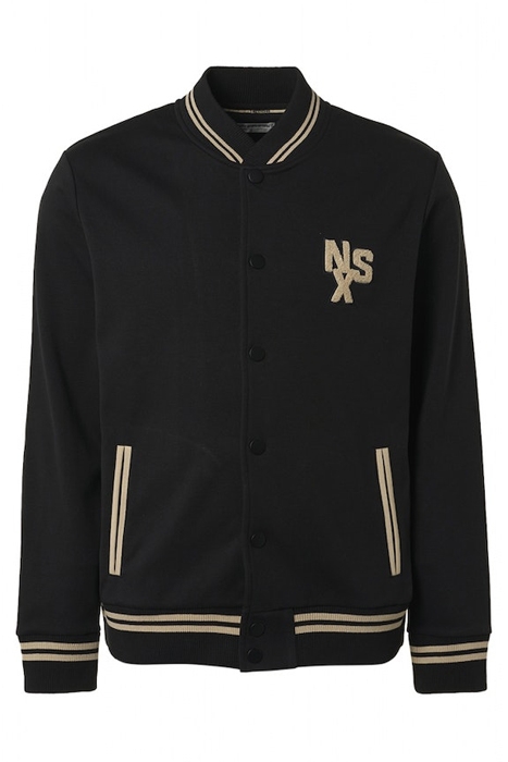 SWEATER FULL PRESSBUTTON BLACK 4