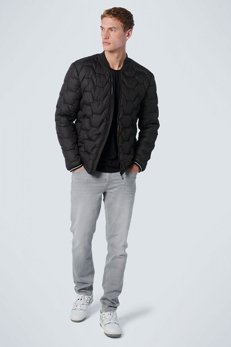 JACKET SHORT FIT PADDED BLACK 3