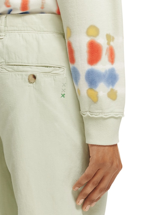 THE DRIFT- GARMENT-DYED COTTON LINEN JOGGER MINT 8