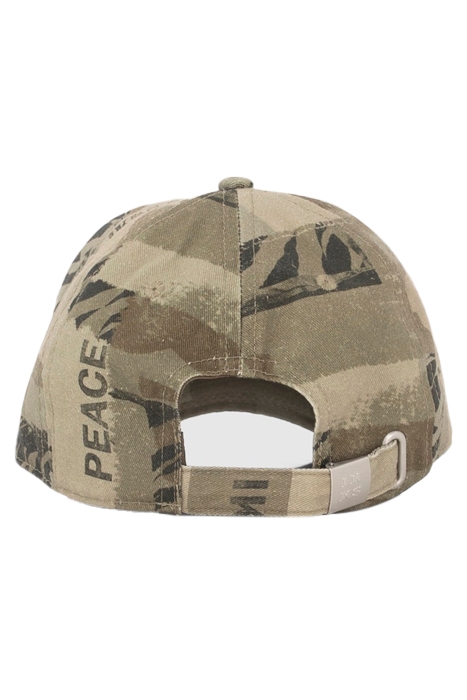 BOYS’ KHAKI CAMOUFLAGE PRINT CAP 2