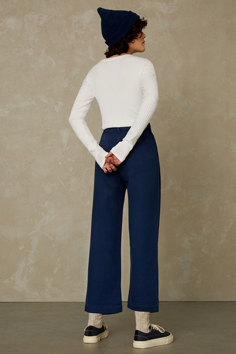 DARIA CROPPED WORKER BLUE 3