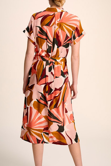 RAMY - MELON MIDI SHIRT DRESS WITH ARTY JUNGLE PRINT 2