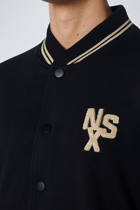 SWEATER FULL PRESSBUTTON BLACK 6